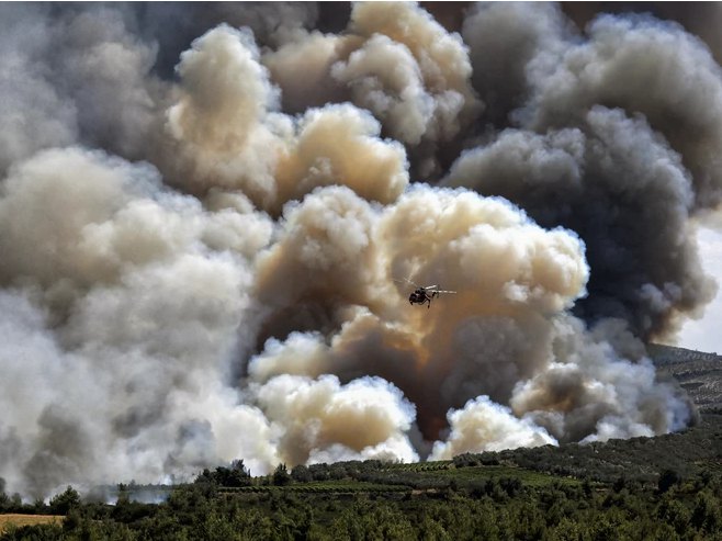 Пожар у Атини - Фото: ТАНЈУГ