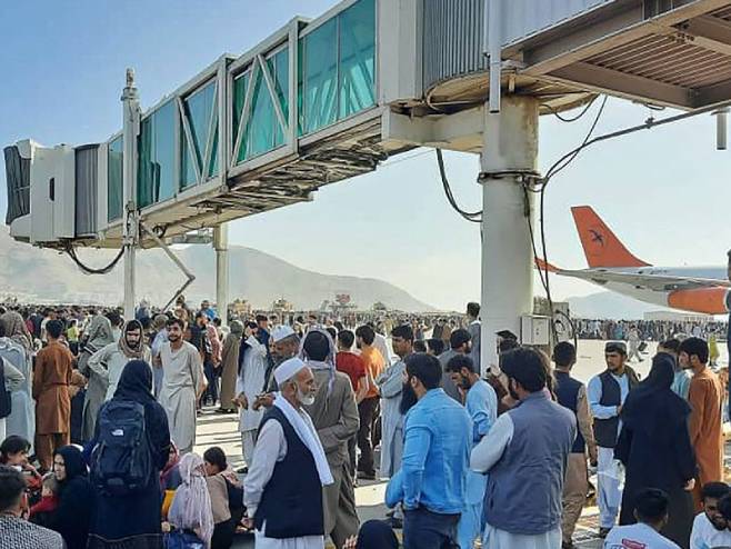 Аеродром у Кабулу - Фото: Тwitter