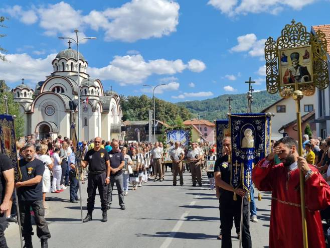 Литија у Добоју Литија у Добоју - Фото: РТРС