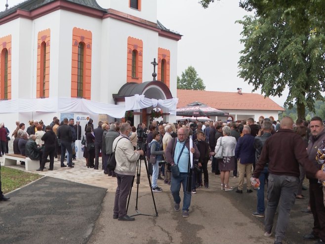 Освештање храма у Колима - Фото: РТРС