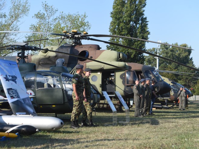 Приказ средстава наоружања и војне опреме Војске Србије - Фото: ТАНЈУГ