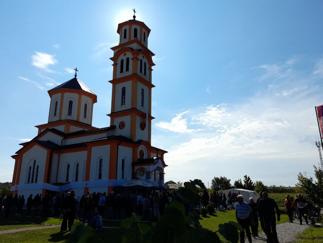 Храм Светог Василија Острошког у Приједору Храм Светог Василија Острошког у Приједору - Фото: РТРС
