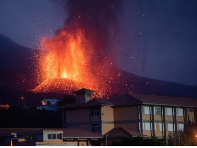 Ерупција вулкана - Фото: Screenshot