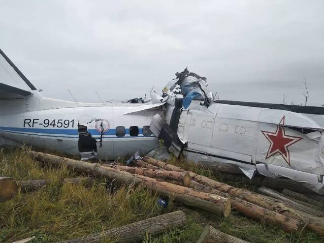Татарстан: Срушио се авион (Фото:Sputnik/Пресс-служба МЧС РФ ) - 