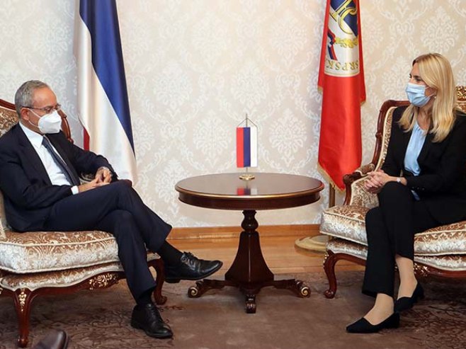 Жељка Цвијановић и Марко Ди Руца (Фото: Кабинет предсједнице) Жељка Цвијановић и Марко Ди Руца (Фото: Кабинет предсједнице) -
