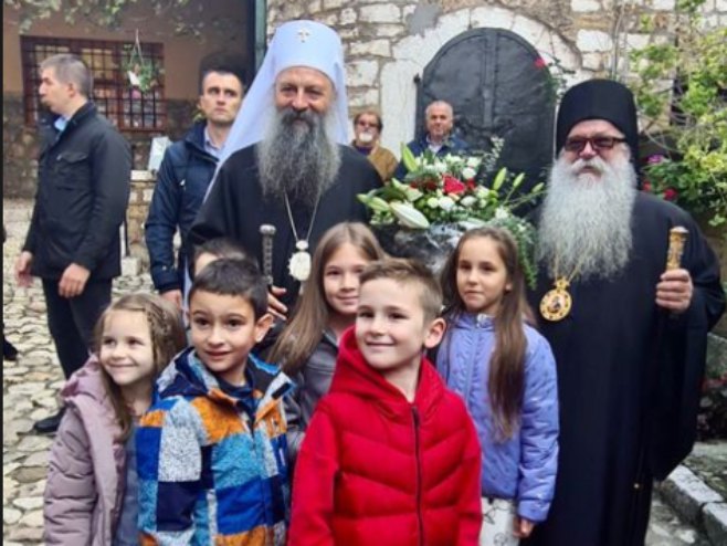 Патријарх Порфирије у Источном Сарајеву Патријарх Порфирије у Источном Сарајеву - Фото: Instagram