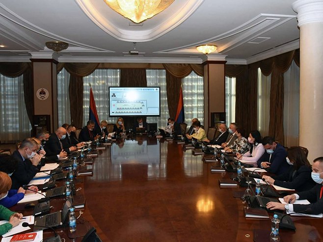 Посебна сједница Владе Српске Посебна сједница Владе Српске - Фото: РТРС