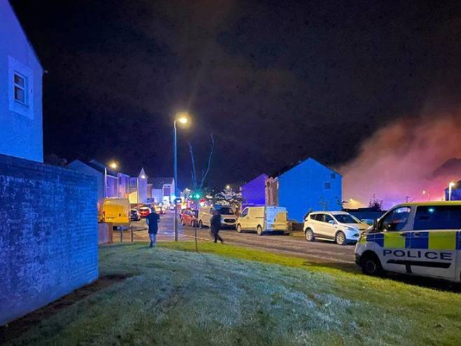 Експлозија у Шкотској (Фото:AYRSHIRE DAILY NEWS) - 