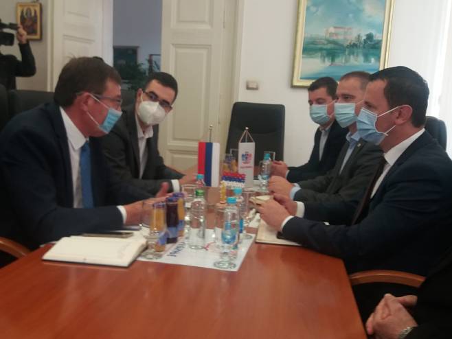 Vojin Mitrović i Mirko Ćurić - Foto: SRNA Vojin Mitrović i Mirko Ćurić - Foto: SRNA