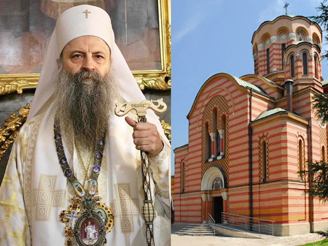 Патријарх Порфирије у Бањалуци (илустрација) Патријарх Порфирије у Бањалуци (илустрација) -