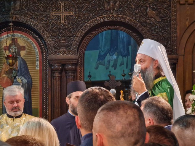 Патријарх Порфирије у Бањалуци Патријарх Порфирије у Бањалуци - Фото: РТРС