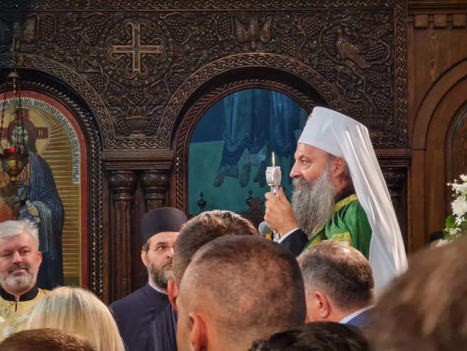 Патријарх Порфирије у Бањалуци Патријарх Порфирије у Бањалуци - Фото: РТРС