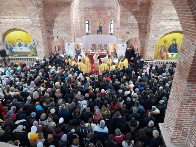 Patrijarh Porfirije u Prijedoru (foto: RTRS) Patrijarh Porfirije u Prijedoru (foto: RTRS)