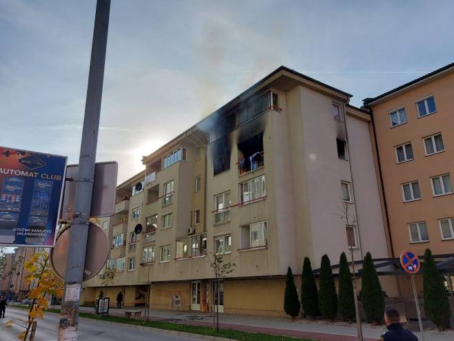 Пожар у Источном Сарајеву - Фото: СРНА