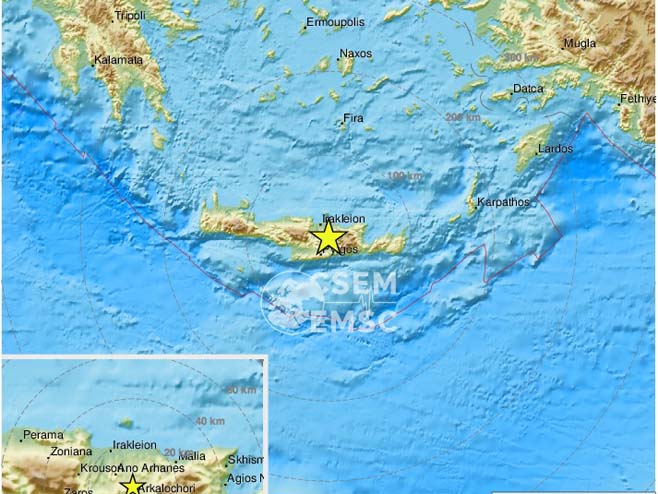 Земљотрес у Грчкој - 