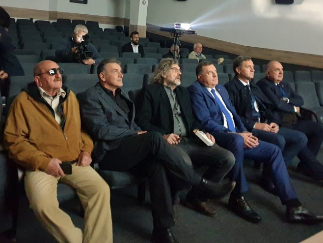 Кустурица и Додик у Кинотеци Кустурица и Додик у Кинотеци - Фото: СРНА