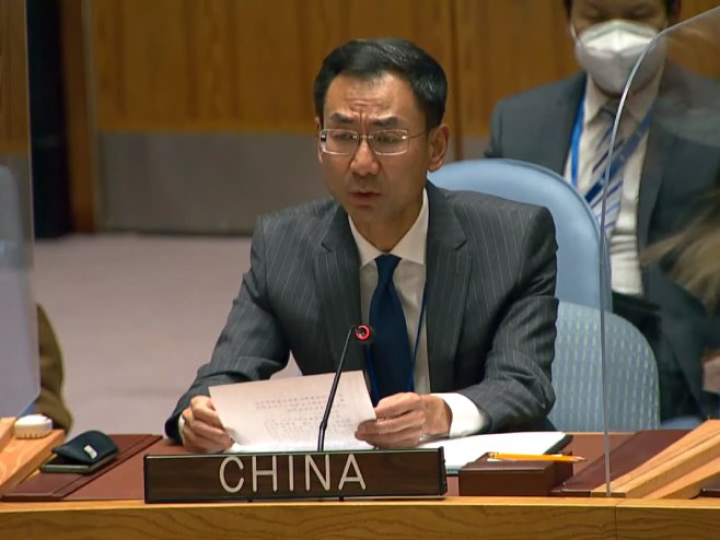 Predstavnik Kine u UN (foto: youtube.com/unitednations) 