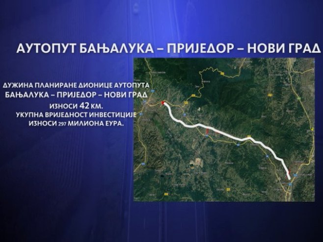 Аутопут Бањалука - Приједор - Нови Град Аутопут Бањалука - Приједор - Нови Град - Фото: РТРС