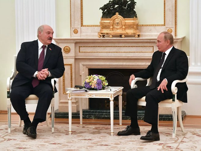 Лукашенко и Путин (фото: Sputnik / Михаил Воскресенский) Лукашенко и Путин (фото: Sputnik / Михаил Воскресенский) -