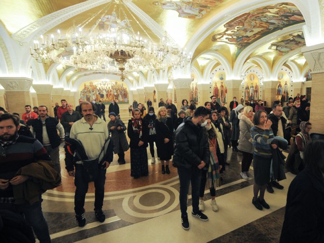 Arhijerejska liturgija i pomen (Foto: Tanjug)