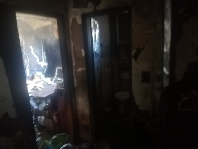 Пожар у Приједору (Фото: РТРС)
