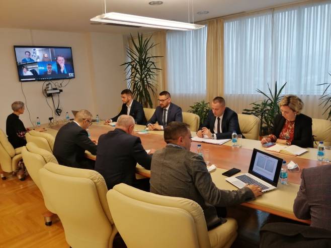 Састанак у Министарству за европске интеграције и међународну сарадњу - Фото: Facebook