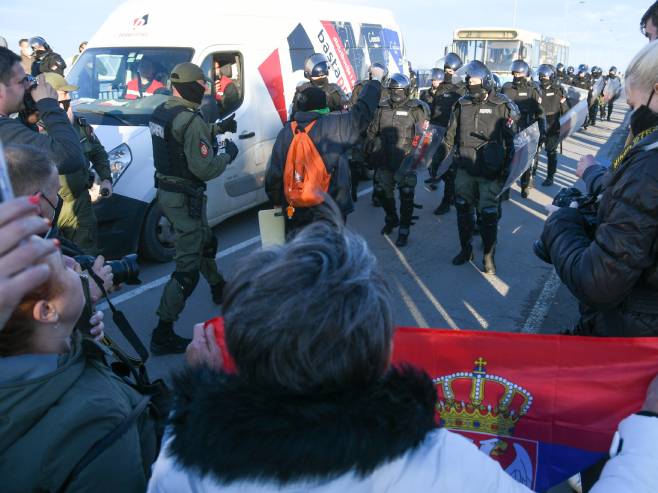 Нови Сад - протести - Фото: ТАНЈУГ