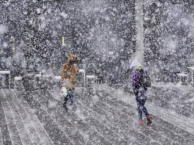 Na jugozapadu Srbije pao je snijeg (Foto: Michael Probst) - Foto: AP
