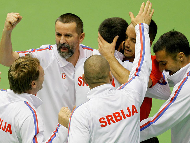 Србија-Дејвис куп (@DavisCup) - Фото: Тwitter