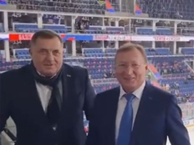 Милорад Додик и Сергеј Кудрашов Милорад Додик и Сергеј Кудрашов - Фото: РТРС