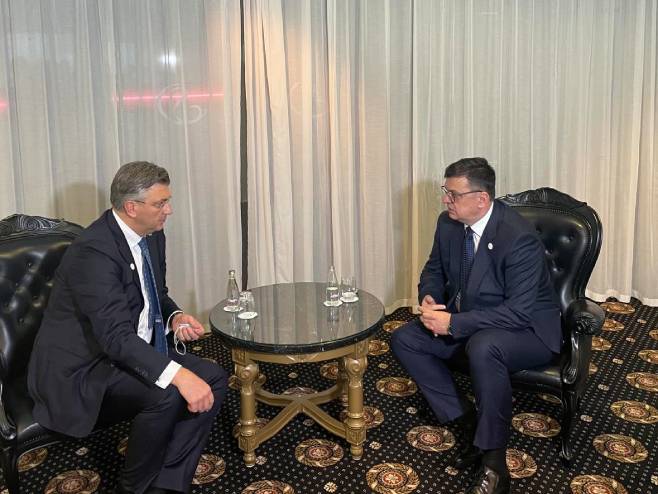 Зоран Тегелтија и Андреј Пленковић Зоран Тегелтија и Андреј Пленковић - Фото: РТРС
