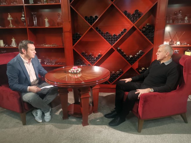 Intervju sa Željkom Obradovićem (Foto: RTRS)