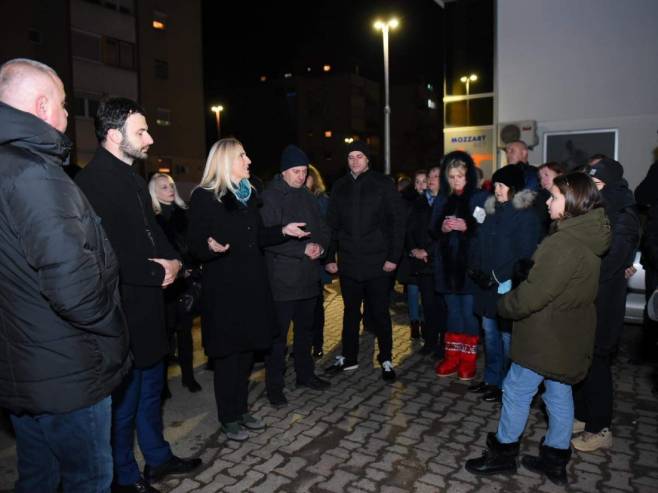 Жељка Цвијановић у Приједору Жељка Цвијановић у Приједору - Фото: РТРС