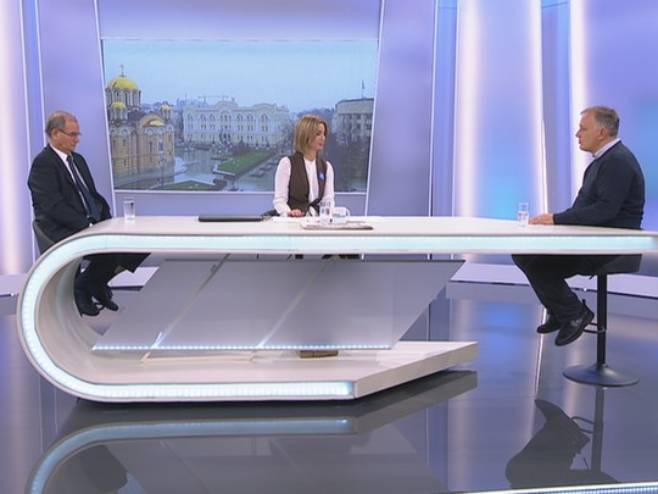 Saša Trivić i Nikola Gojković - Foto: RTRS Saša Trivić i Nikola Gojković - Foto: RTRS