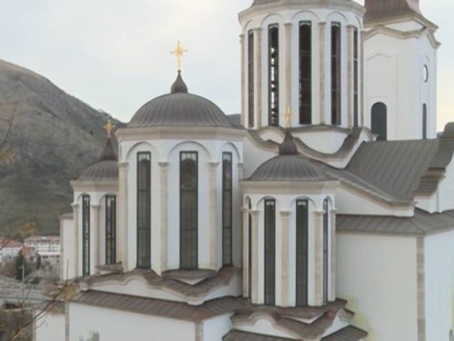 Саборна црква Свете тројице у Мостару - Фото: РТРС