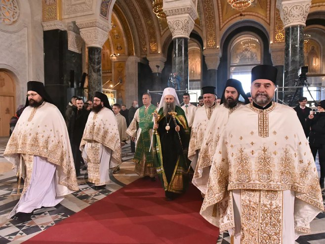 Патријарх Порфирије (фото: Sputnik / Лола Ђорђевић) - 
