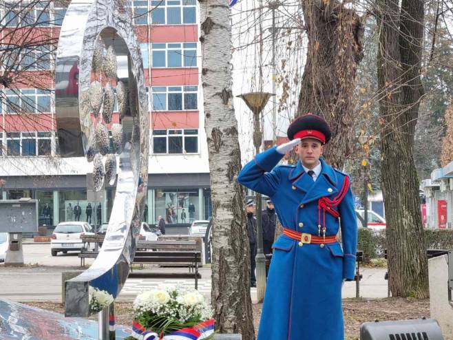 Полагање вијенаца на споменик 12 беба - Фото: РТРС