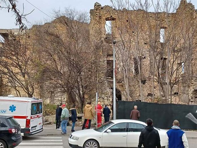 Мостар-страдао у урушавања зида (фото: читалац) - 