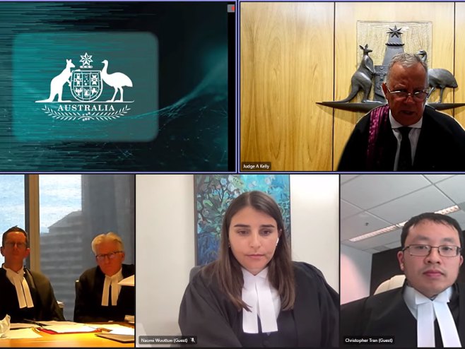 Суђење Ђоковићу (фото: youtube.com / Federal Circuit and Family Court of Australia) Суђење Ђоковићу (фото: youtube.com / Federal Circuit and Family Court of Australia) -