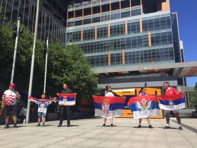 Подршка Ђоковићу Подршка Ђоковићу - Фото: AP