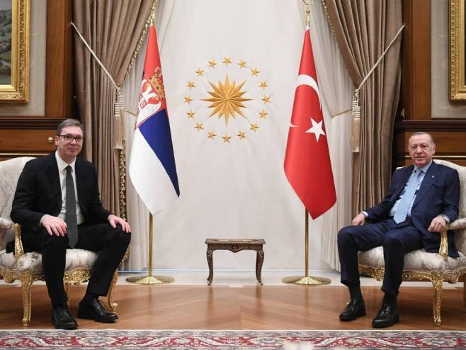 Ердоган: Односи са Србијом одлични и доприносе миру у региону