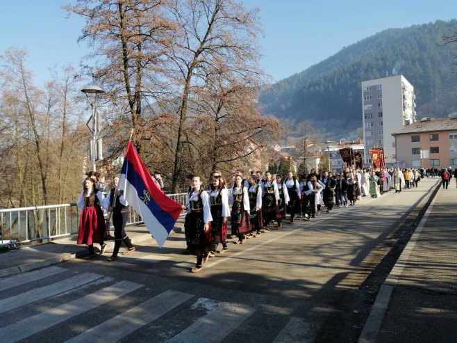 Богојављенска литија у Фочи - Фото: РТРС