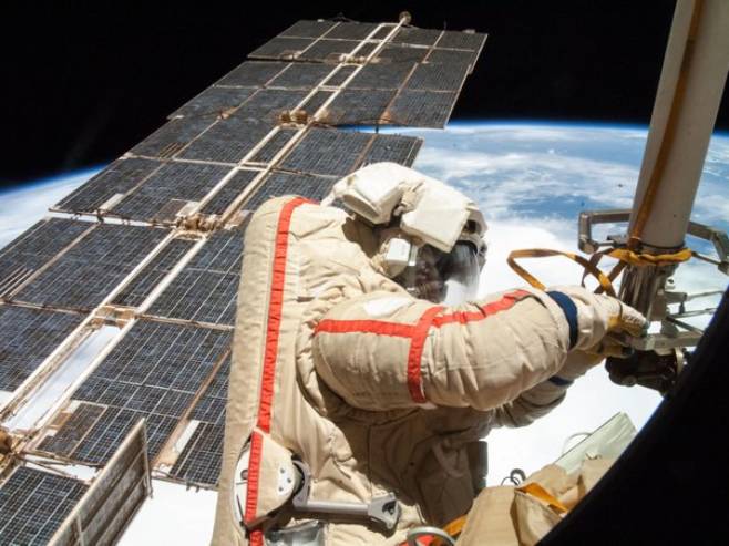 Руски астронаути у свемиру - Фото: Тwitter