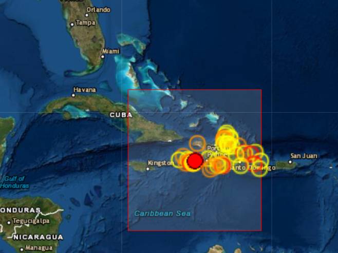 Земљотрес код Хаитија - Фото: Screenshot