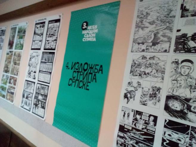 Изложба стрипа у Фочи Изложба стрипа у Фочи - Фото: СРНА