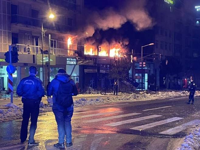 Пожар у Атини - Фото: Тwitter