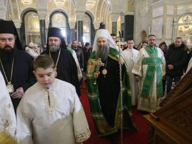 У Храму Светог Саве почела Светосавска литургија (Фото: Сава Радовановић) У Храму Светог Саве почела Светосавска литургија (Фото: Сава Радовановић) - Фото: ТАНЈУГ
