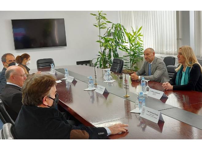 Жељка Цвијановић у Македонији Жељка Цвијановић у Македонији - Фото: РТРС