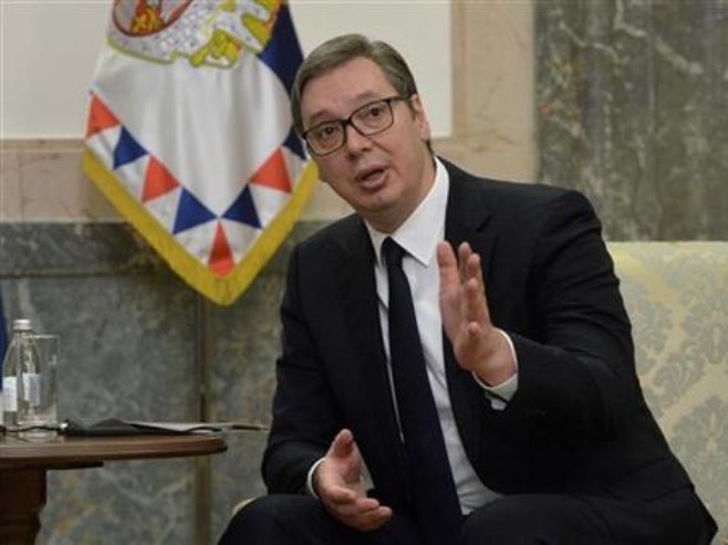 Александар Вучић (Фото:  TANJUG/ ZORAN ZESTIC) - Фото: РТРС