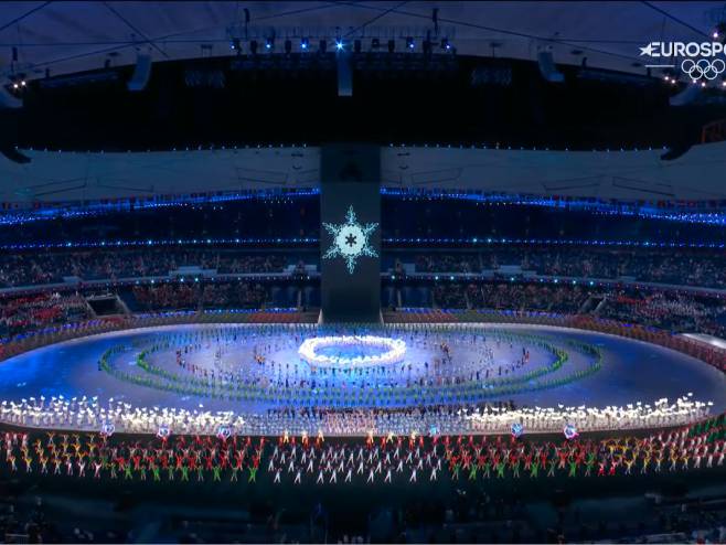 Otvaranje Zimskih olimpijskih igara u Pekingu (Foto: Screenshot/YouTube)